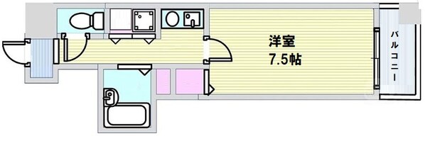 ソレアードトレスなんばWESTの物件間取画像